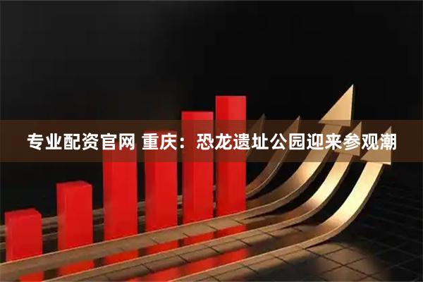 专业配资官网 重庆：恐龙遗址公园迎来参观潮